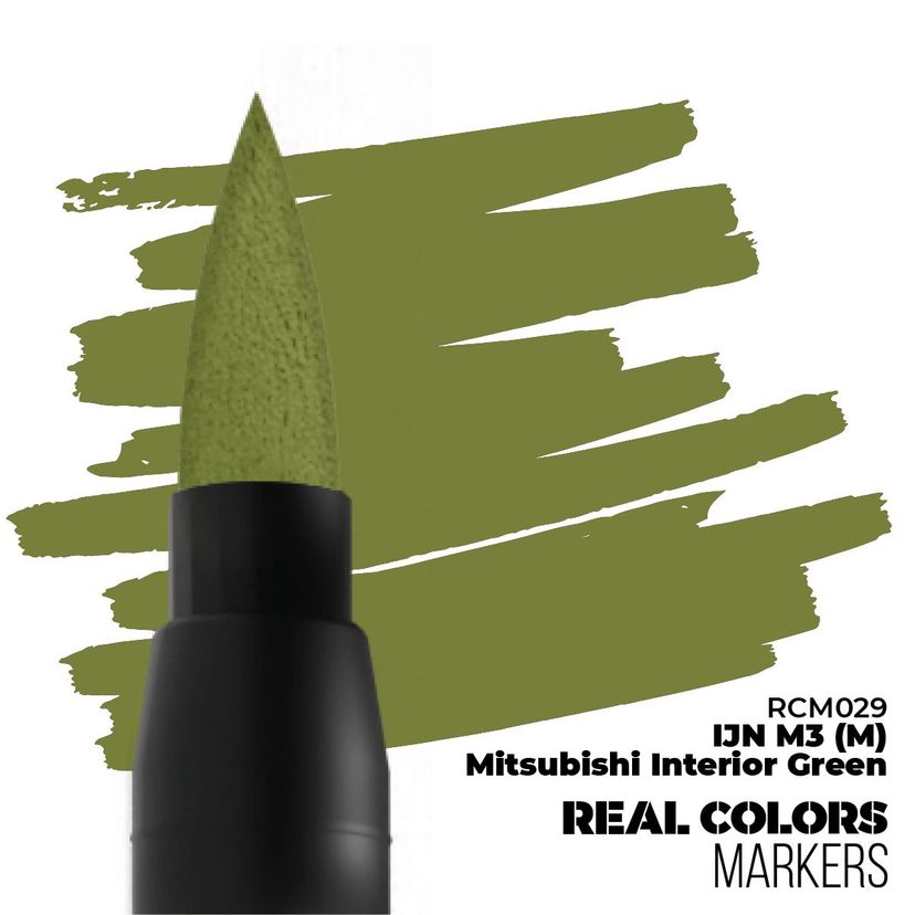 AK Interactive Real Colors Marker: IJN M3 (M) Mitsubishi Interior Green