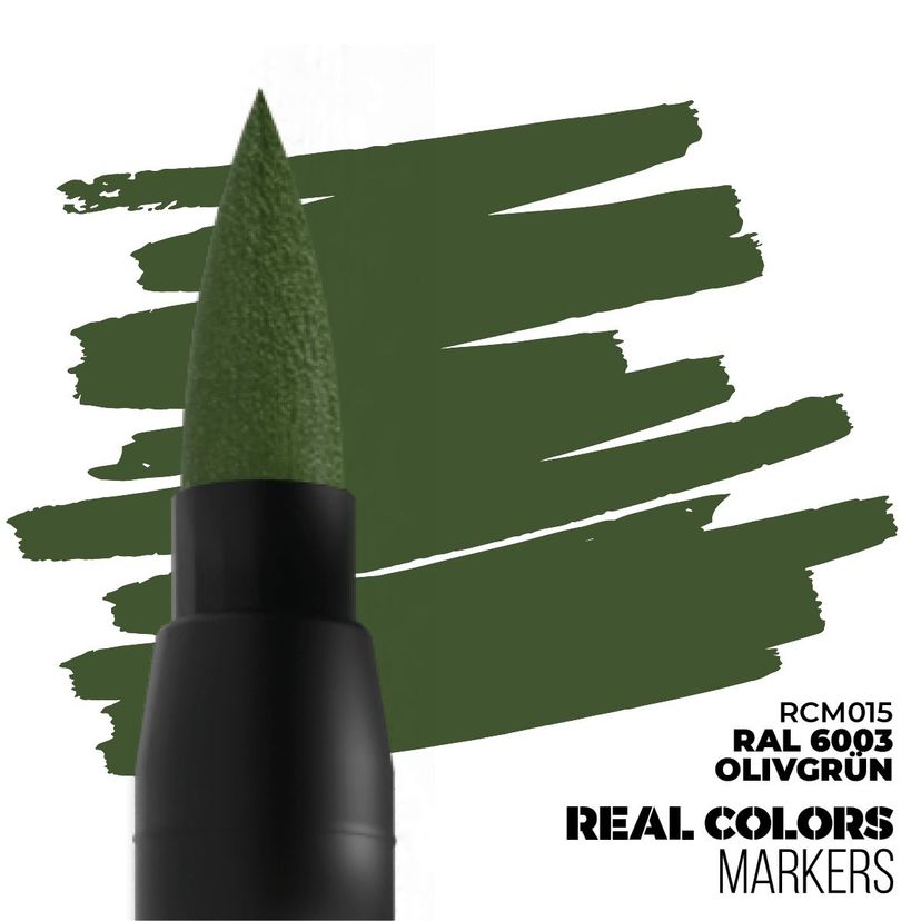 AK Interactive Real Colors Marker: RAL 6003 Olivgrün