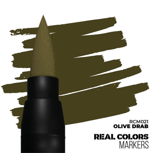 AK Interactive Real Colors Marker: Olive Drab