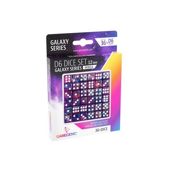 Galaxy series Series Nebula D6  Dice Set