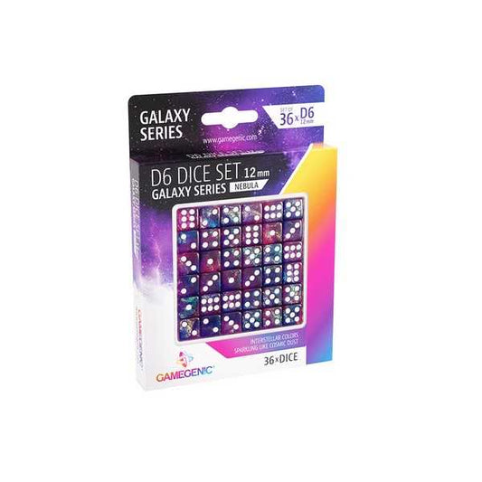 Galaxy series Series Nebula D6  Dice Set