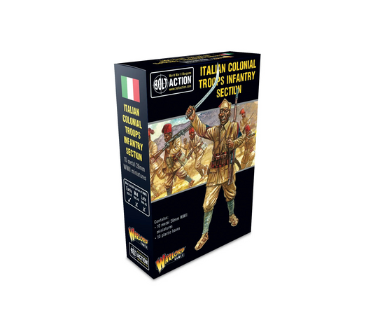 Bolt Action: Italian Colonial Troops Infantry Squad