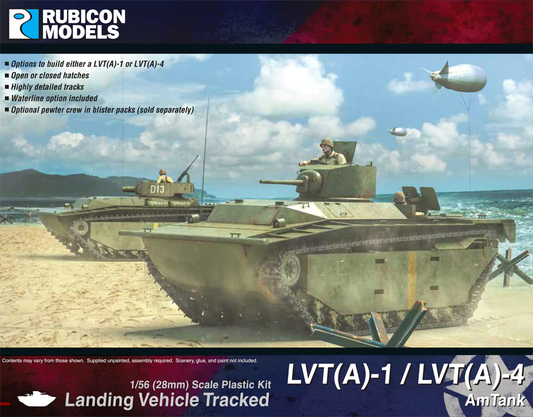 LVT (A)-1/LVT(A)-4 AM Tank Plastic Model Kit