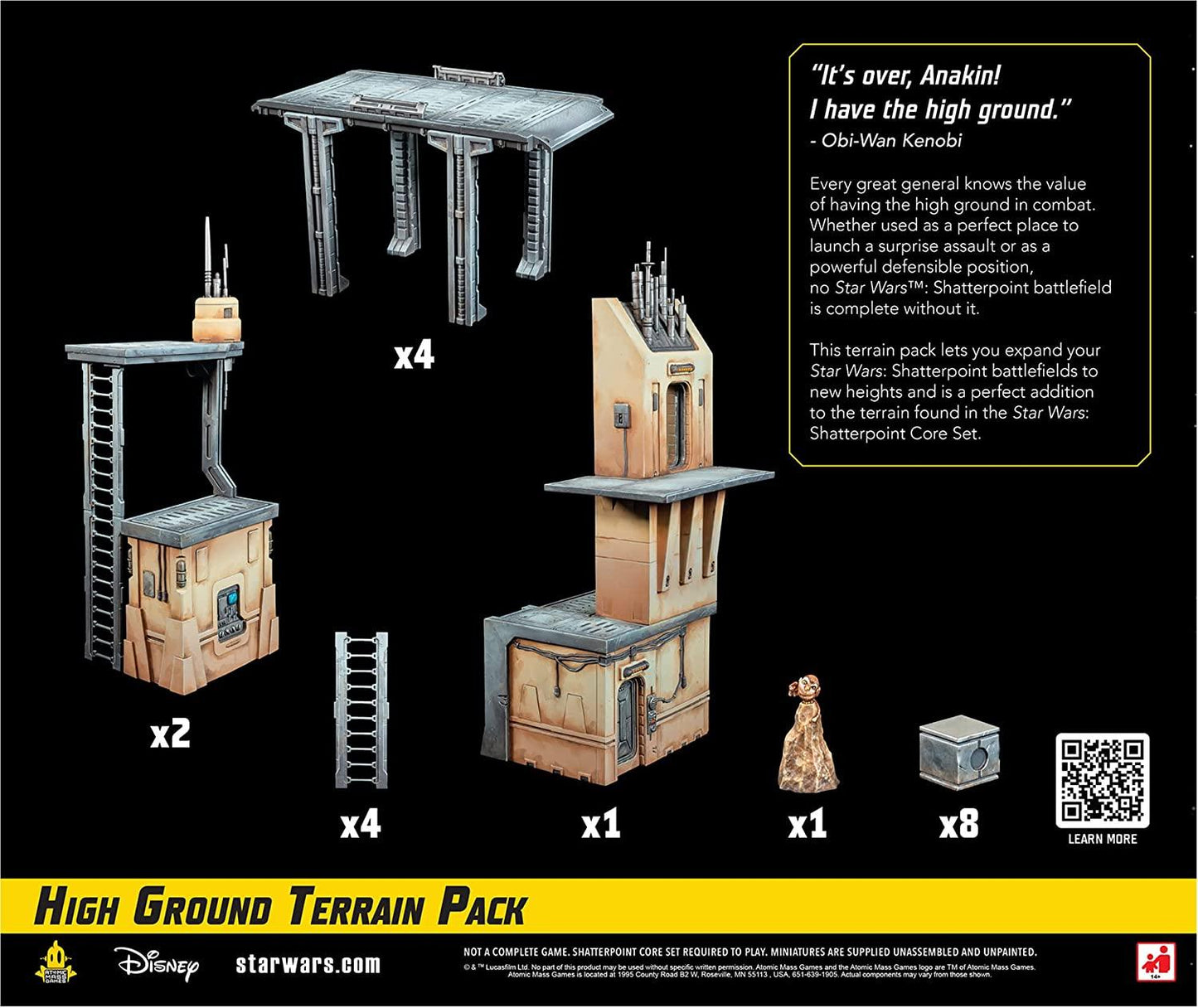 Star Wars Shatterpoint High Ground Terrain Pack