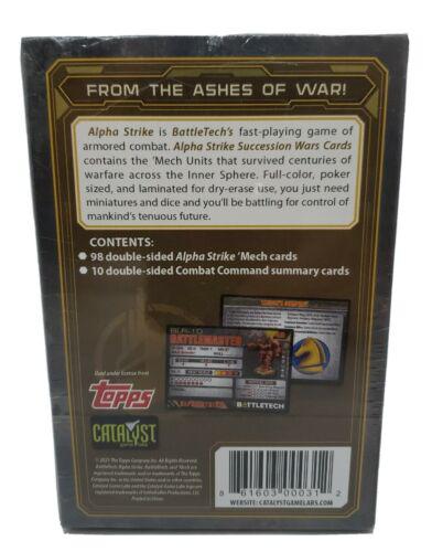 Battletech: Alpha Strike Succession Wars Cards