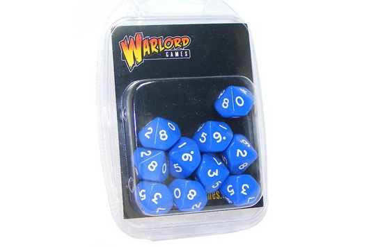 D10 Dice Pack - Blue (10)
