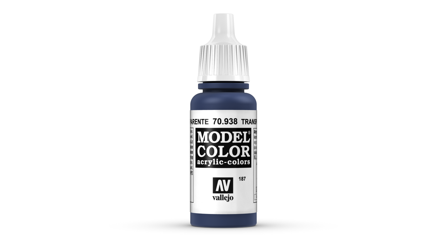 Vallejo Model Colour 17ml - Transparent Blue