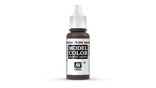 Vallejo Model Colour 17ml - Brown Glaze