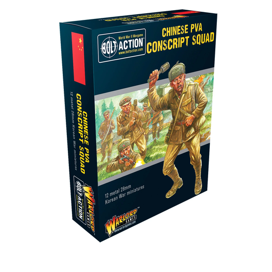 Bolt Action: Chinese PVA Conscript Squad