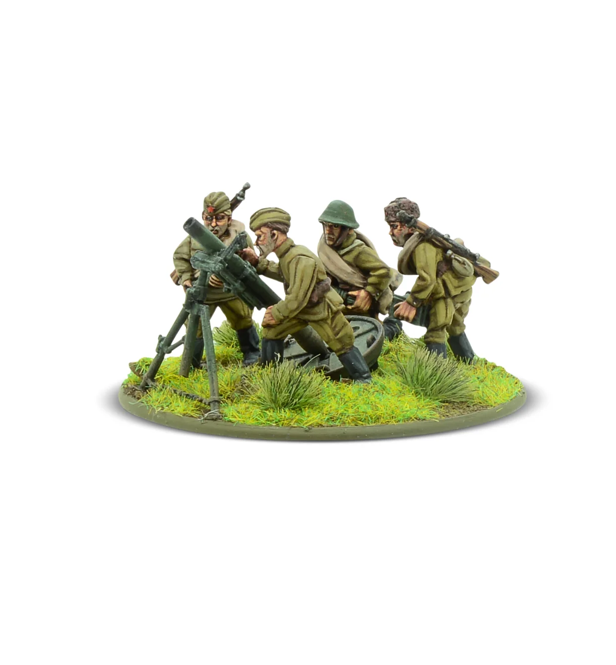 Bolt Action: Soviet Army 120mm Heavy Mortar Team