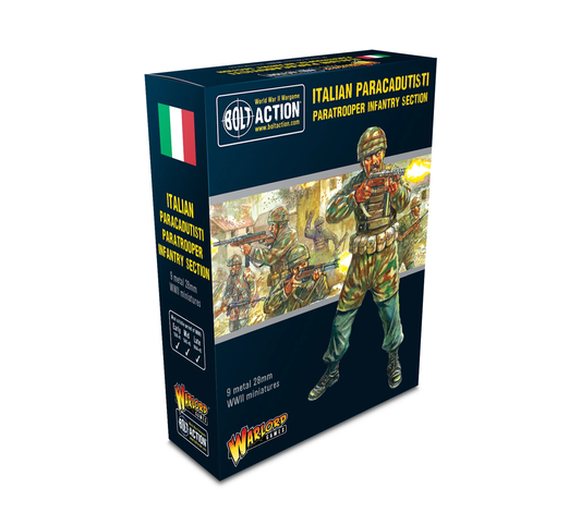 Bolt Action: Italian Paracadutisti Paratrooper Infantry Section