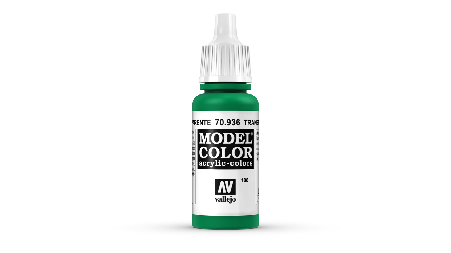 Vallejo Model Colour 17ml - Transparent Green