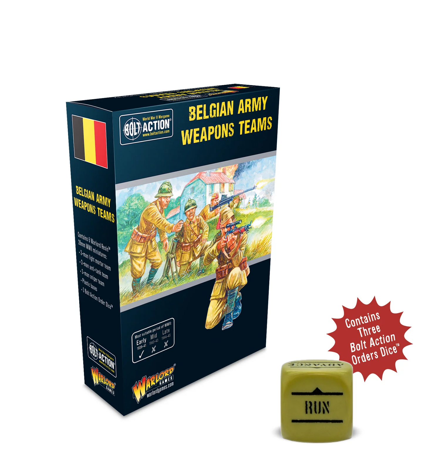Bolt Action: Belgian Army Weapons Teams