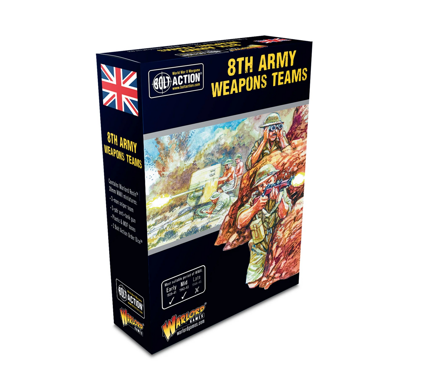 Bolt Action: 8th Army Weapons Teams