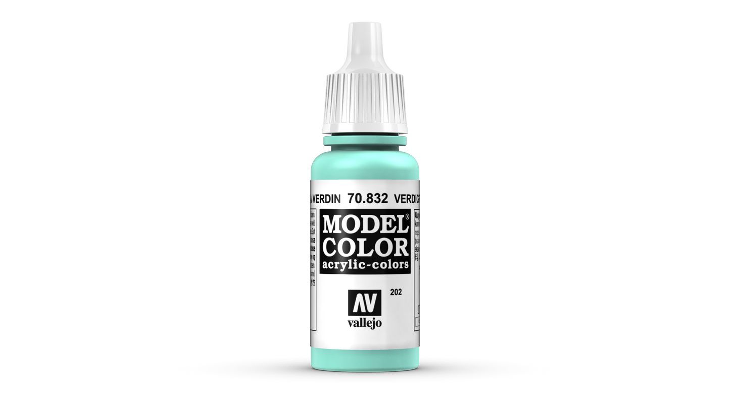 Vallejo Model Colour 17ml - Verdigris Glaze