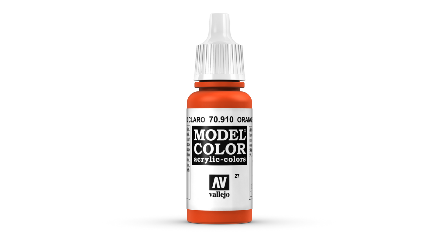 Vallejo Model Colour 17ml - Orange Red