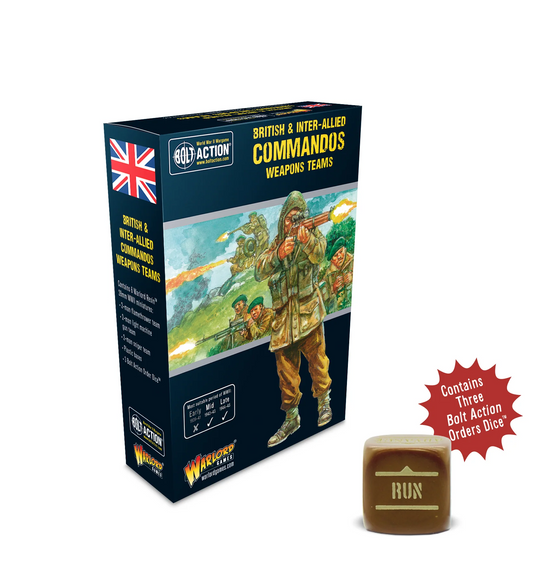 Bolt Action: British & Inter-Allied Commandos Weapons Teams