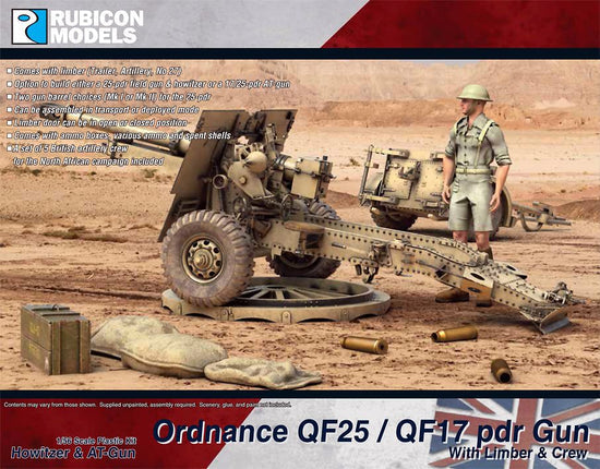 Ordnance QF25 -  QF17 PDR Gun