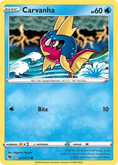 Carvanha [Reverse Holo]