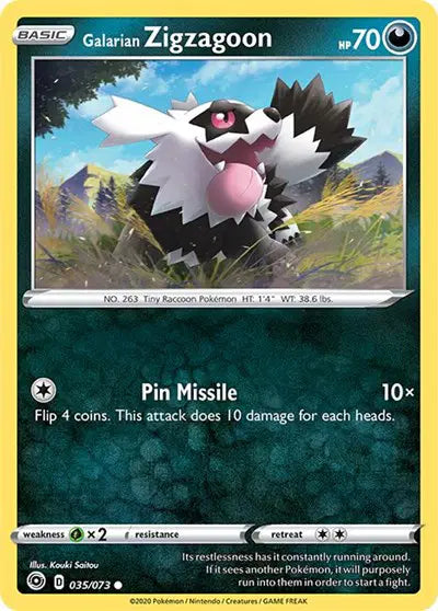 Galarian Zigzagoon [Reverse Holo]