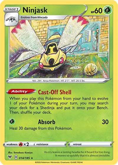 Ninjask [Reverse Holo]