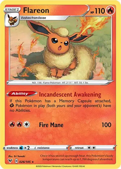Flareon [Reverse Holo]