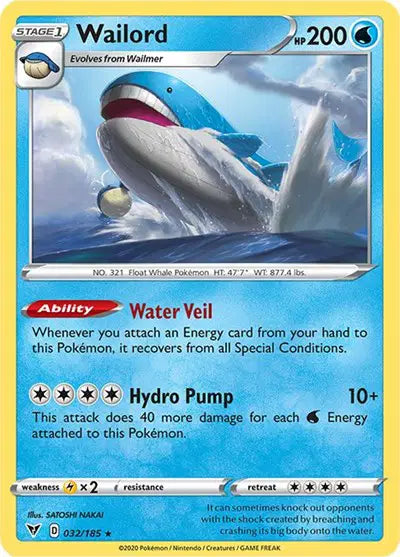 Wailord [Reverse Holo]