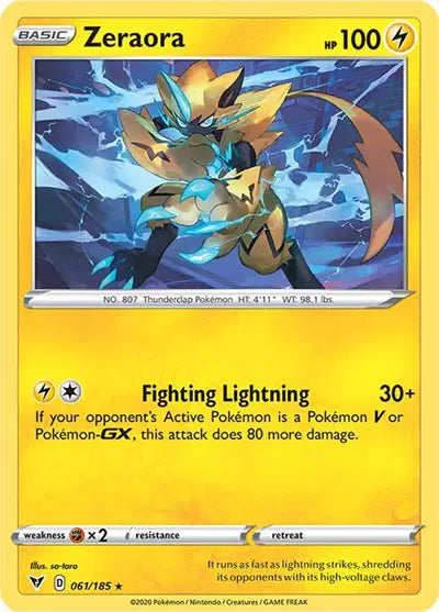 Zeraora [Reverse Holo]