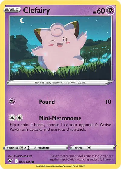 Clefairy [Reverse Holo]