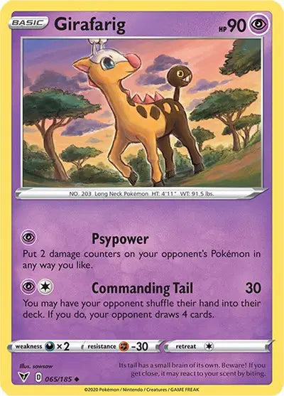 Girafarig [Reverse Holo]
