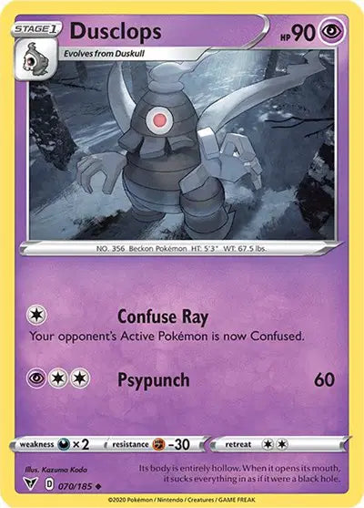 Dusclops [Reverse Holo]