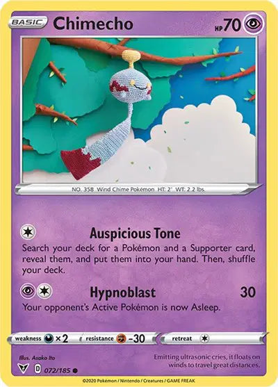 Chimecho [Reverse Holo]