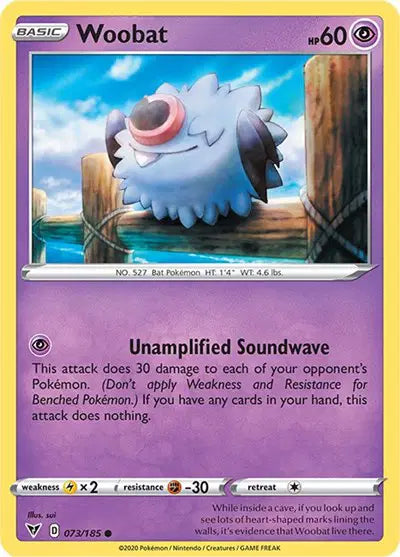 Woobat [Reverse Holo]