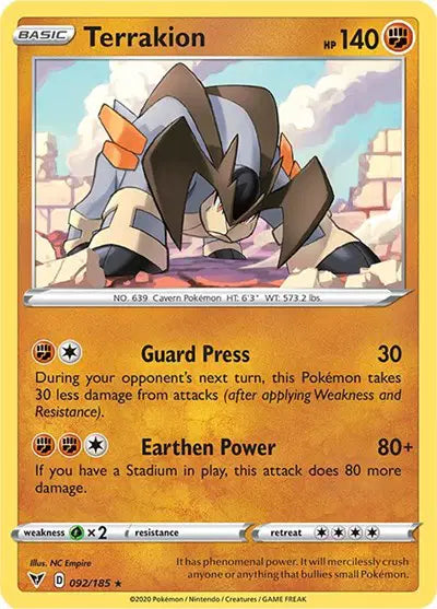 Terrakion [Reverse Holo]