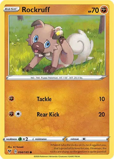 Rockruff [Reverse Holo]