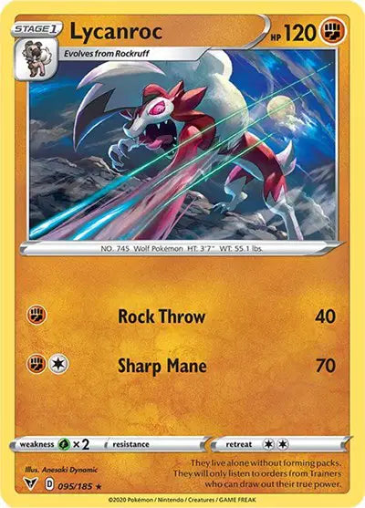 Lycanroc [Reverse Holo]
