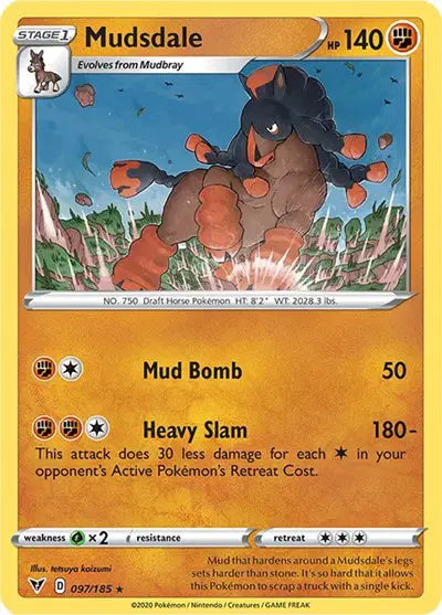 Mudsdale [Reverse Holo]