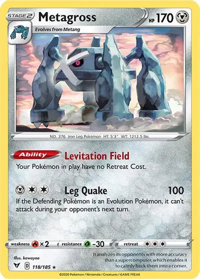 Metagross [Reverse Holo]