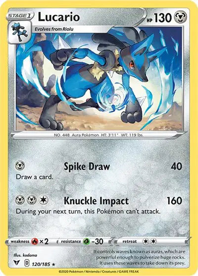 Lucario [Reverse Holo]