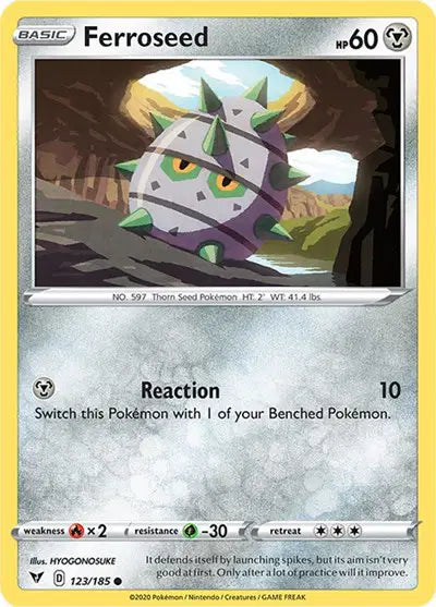 Ferroseed [Reverse Holo]
