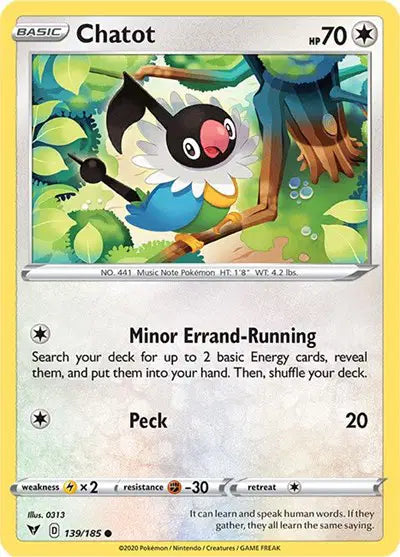 Chatot [Reverse Holo]