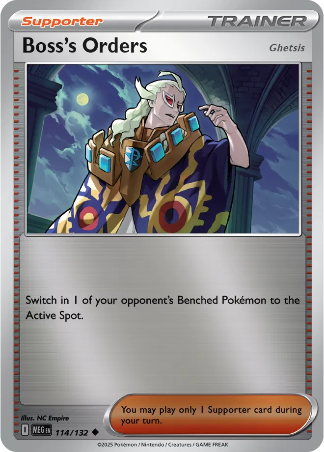 Boss's Orders: Ghetsis [Reverse Holo]