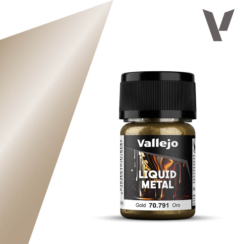 Vallejo Model Color 35ml -Gold (Alcohol Based)