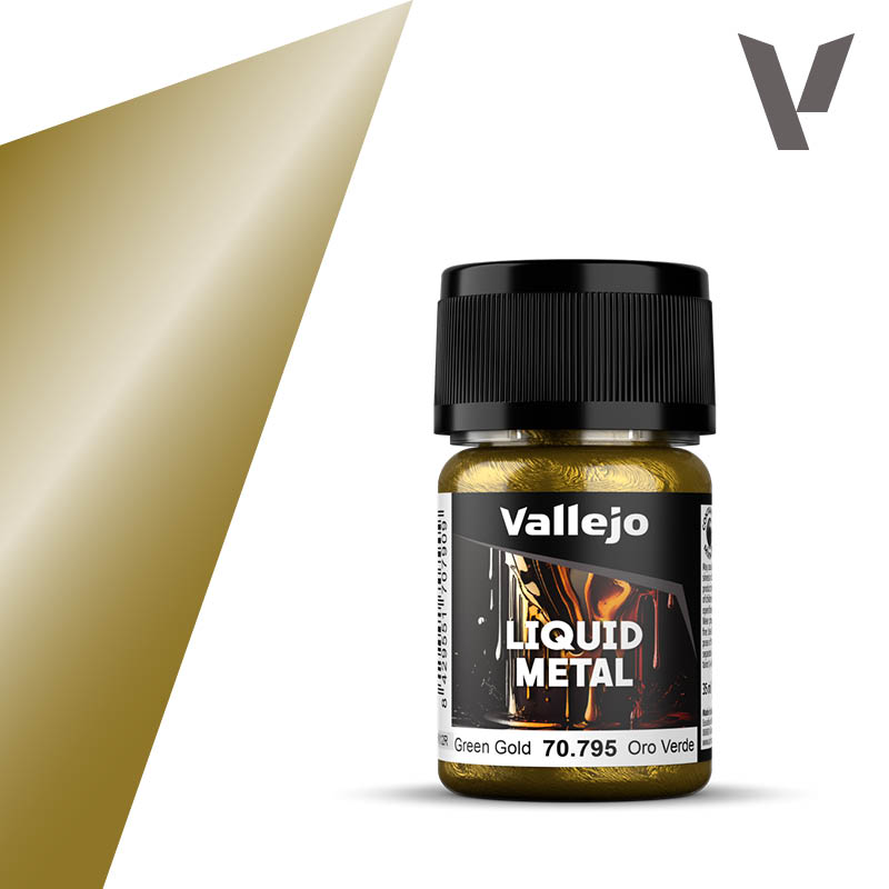 Vallejo Model Color 35ml -Green Gold (Alcohol Based)