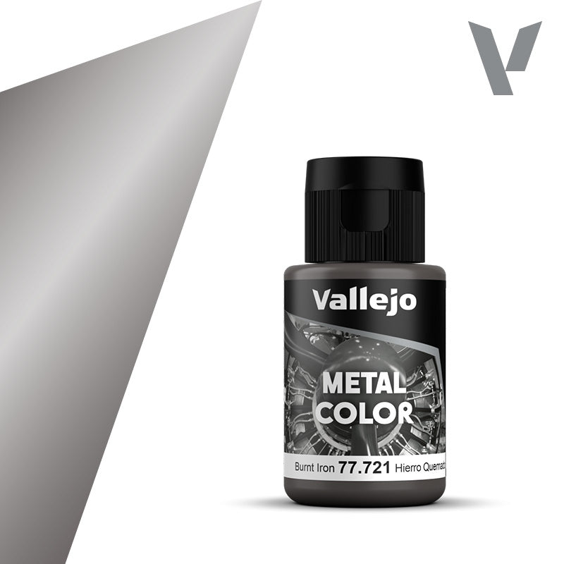 Vallejo Metal Colour - Burnt Iron 32ml