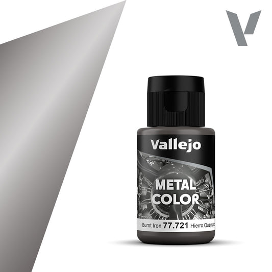 Vallejo Metal Colour - Burnt Iron 32ml