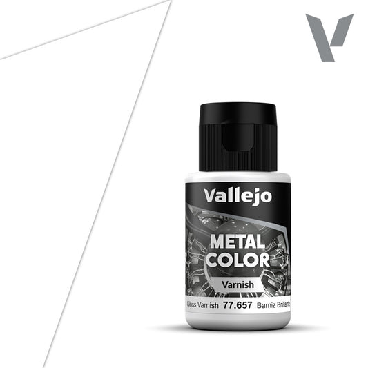 Vallejo Metal Colour - Gloss Metal Varnish 32ml