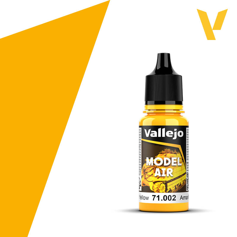 Vallejo Model Air 17ml - Medium Yellow