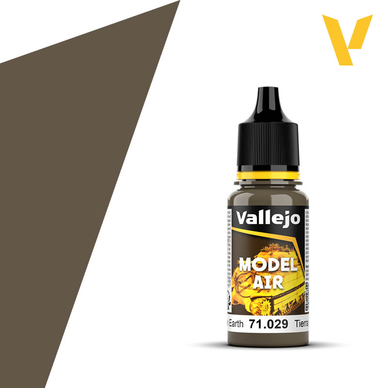 Vallejo Model Air 17ml - Dark Earth