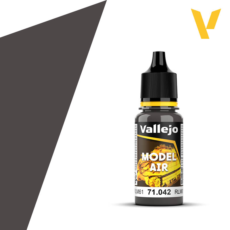 Vallejo Model Air 18ml - Dark Brown (RLM61)